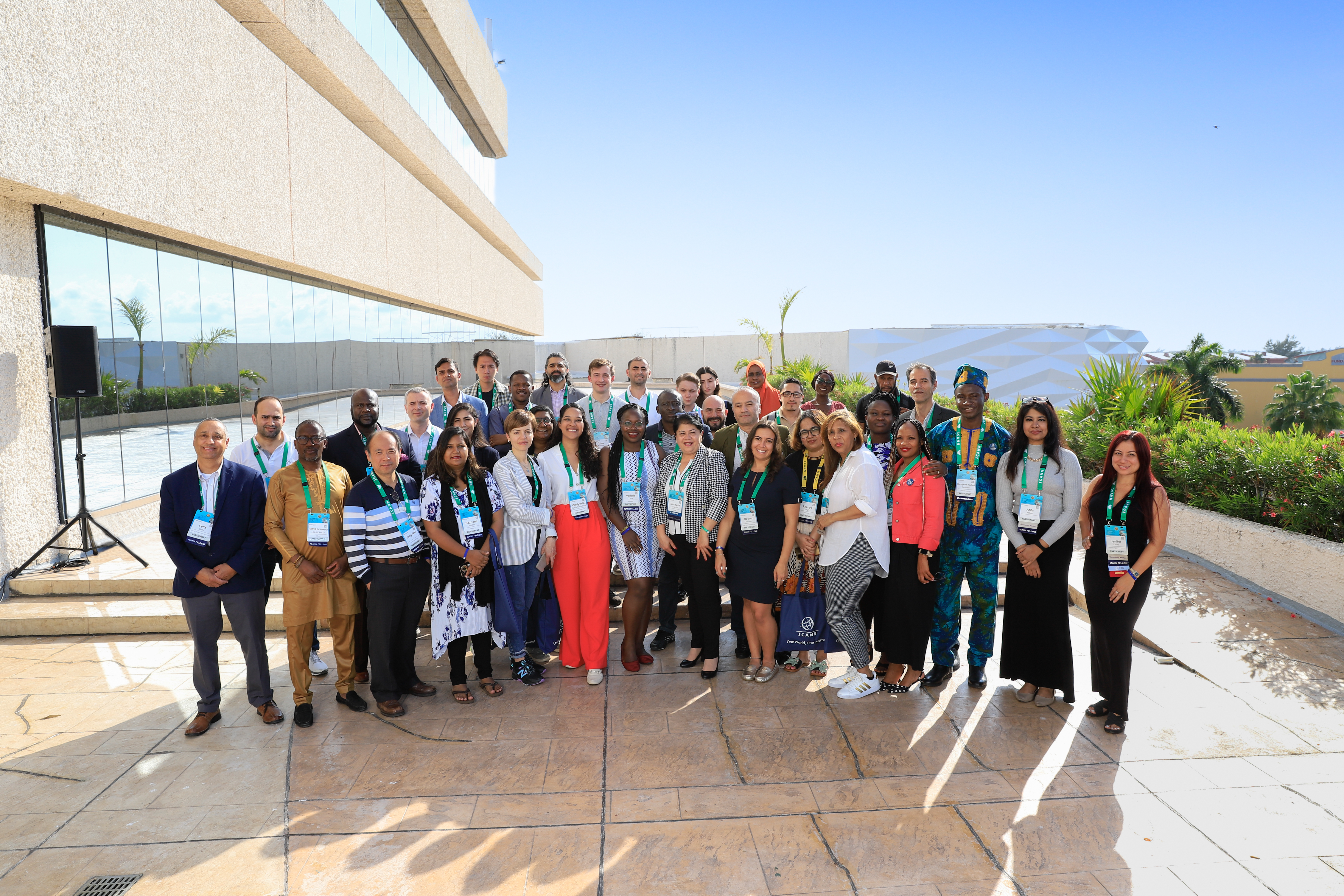 Photo of Fellowship Participants from ICANN 76