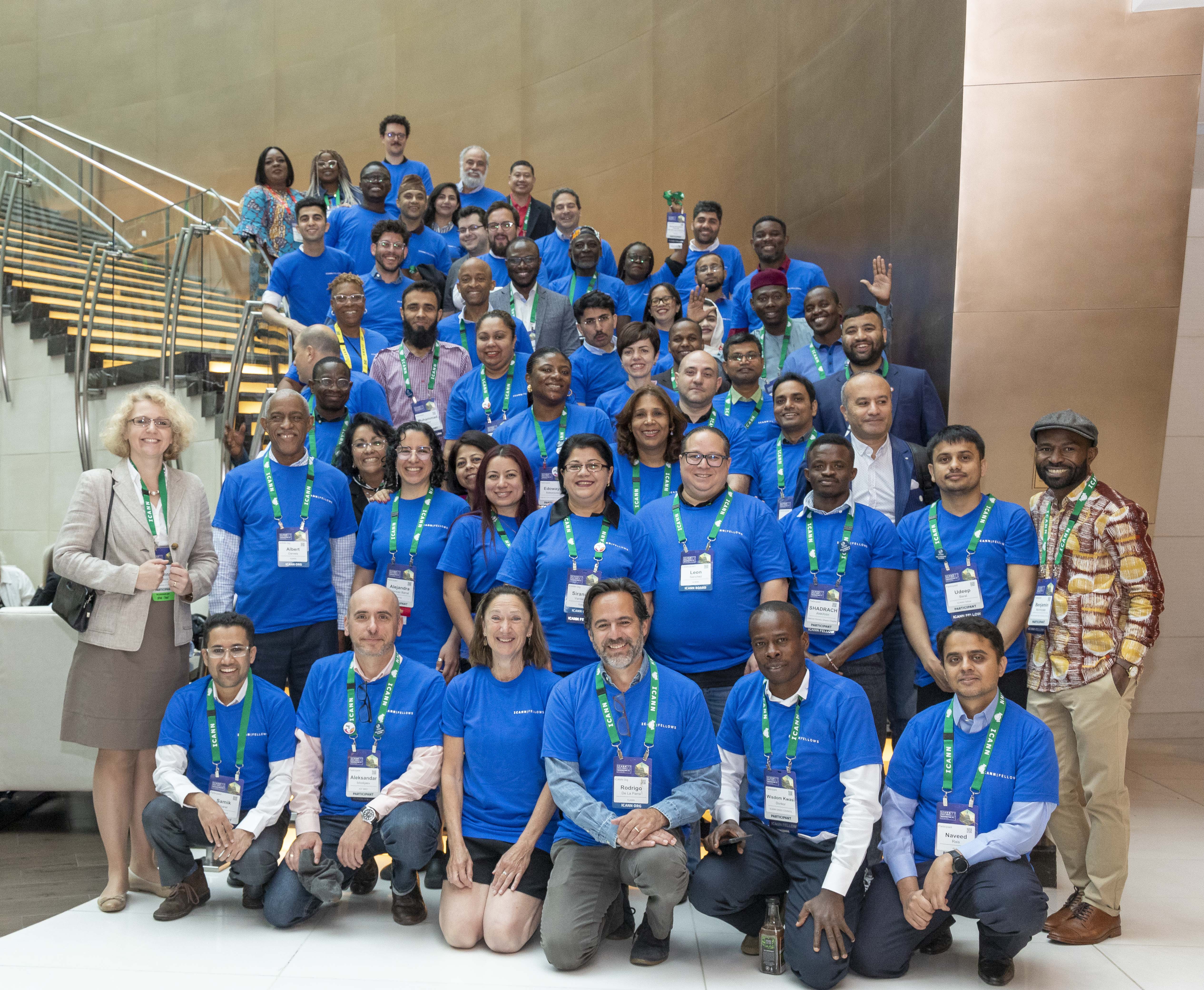 ICANN Fellowship Program Alumni group photo