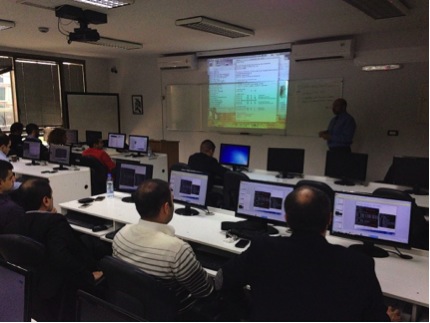 Dave Piscitello of ICANN speaking at the LEA Workshop at the American University of Science and Technology in Beirut
