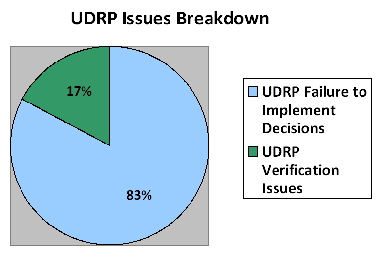 UDRP Issues Breakdown